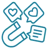 social engagement icon
